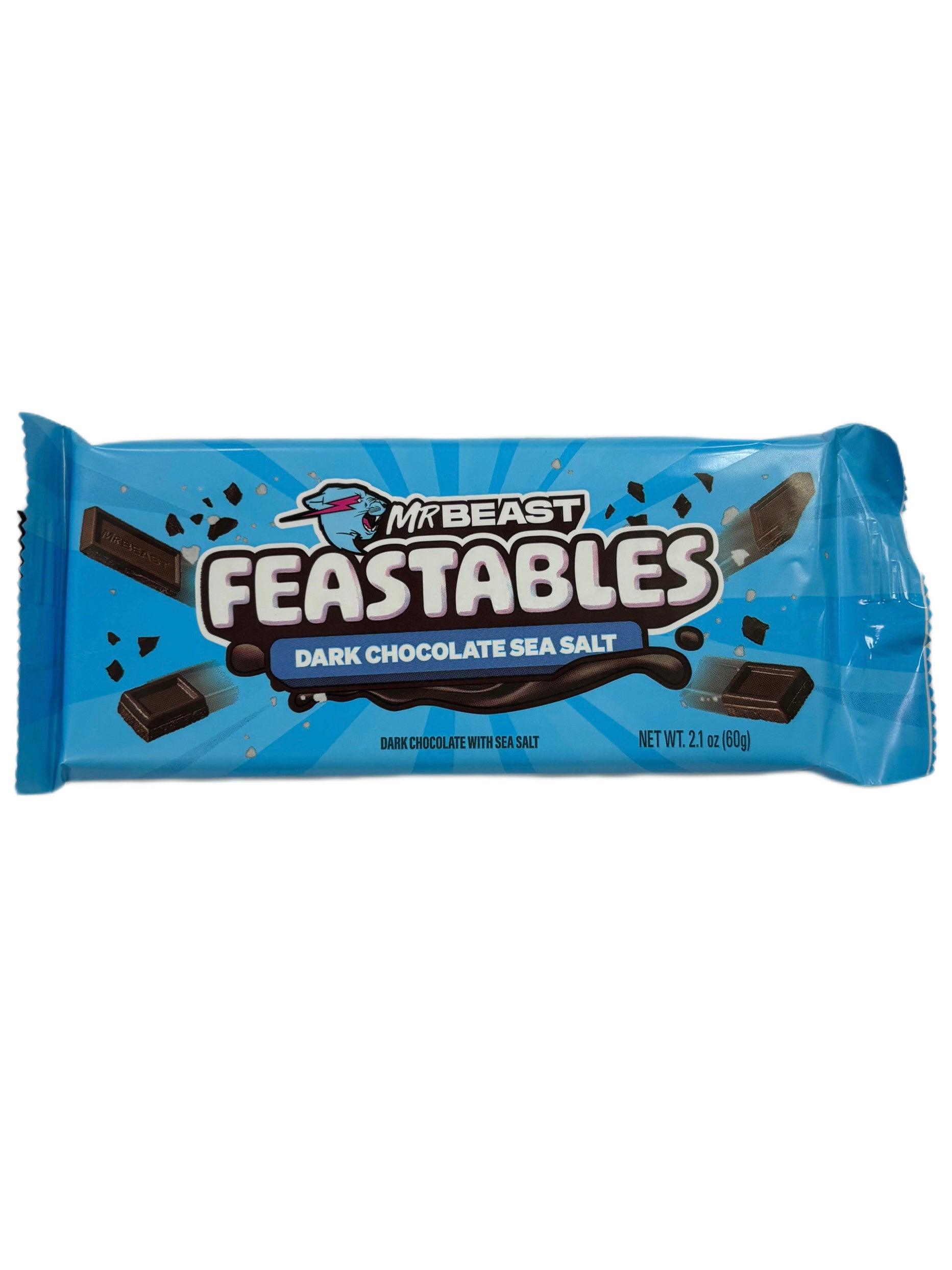 Mr. Beast Feastables Dark Chocolate Sea Salt 60G