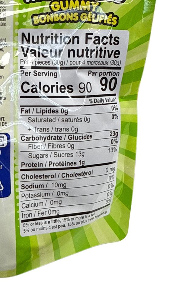 Mystery Mochi Bao gummy candy nutrition facts