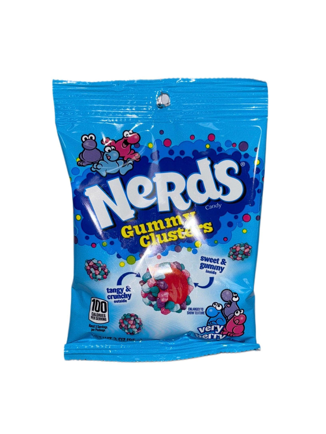 Nerds Very Berry Gummy Clusters 3OZ