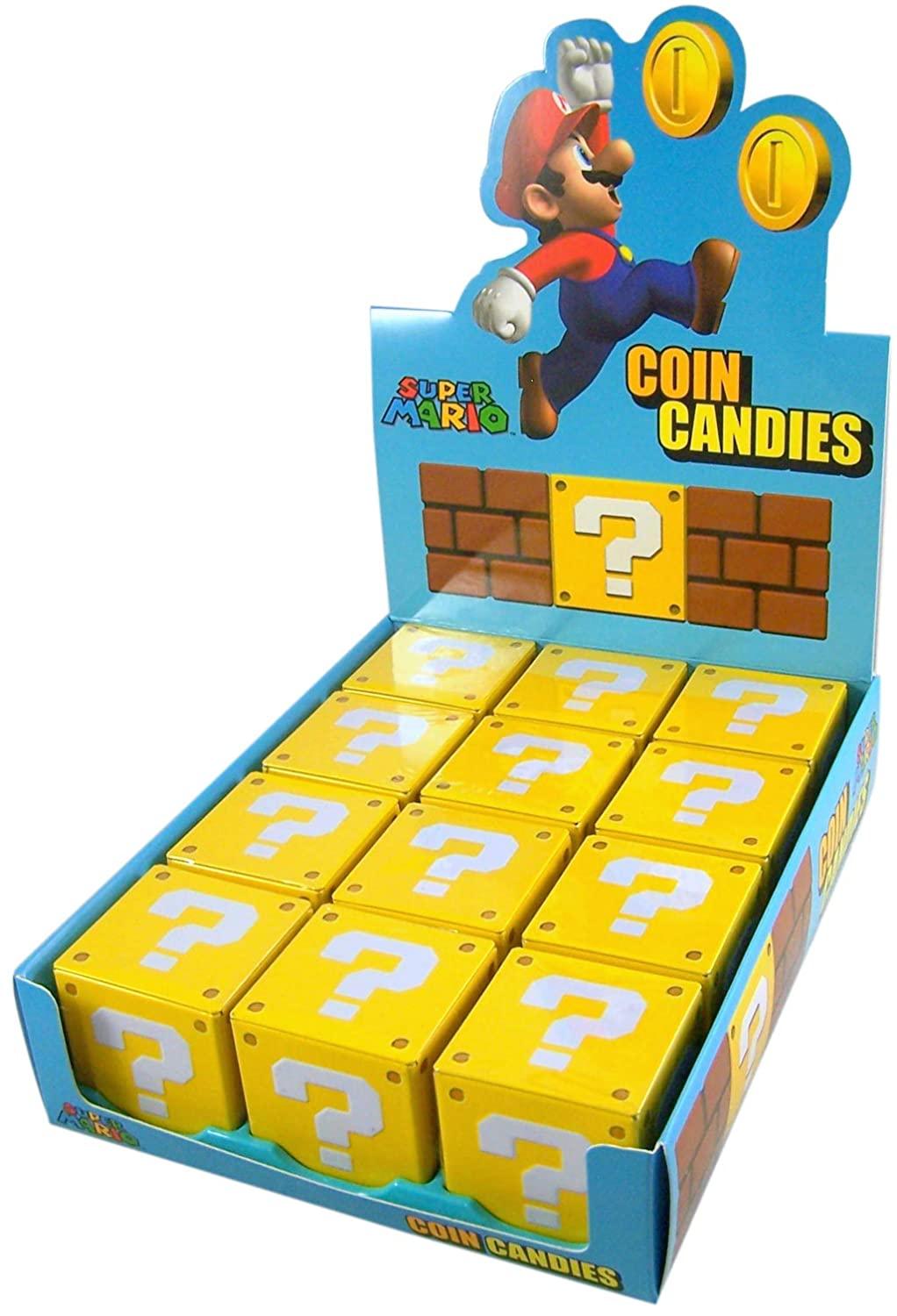 Nintendo Super Mario Question Mark Box Coin Candy - Extreme Snacks