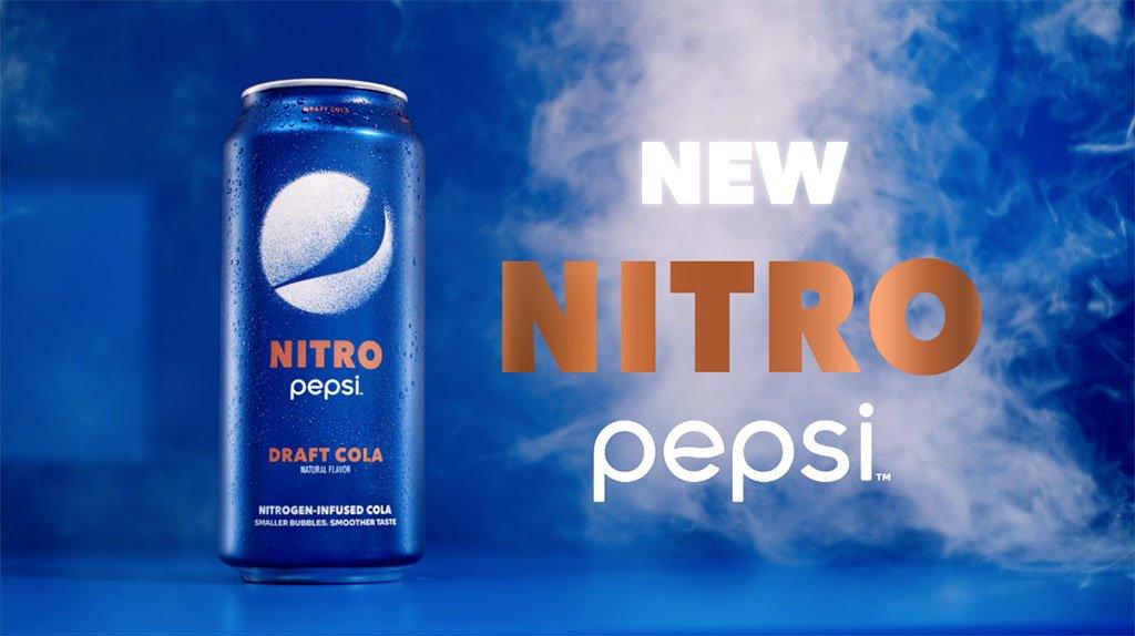 Nitro Pepsi Draft Cola - Extreme Snacks