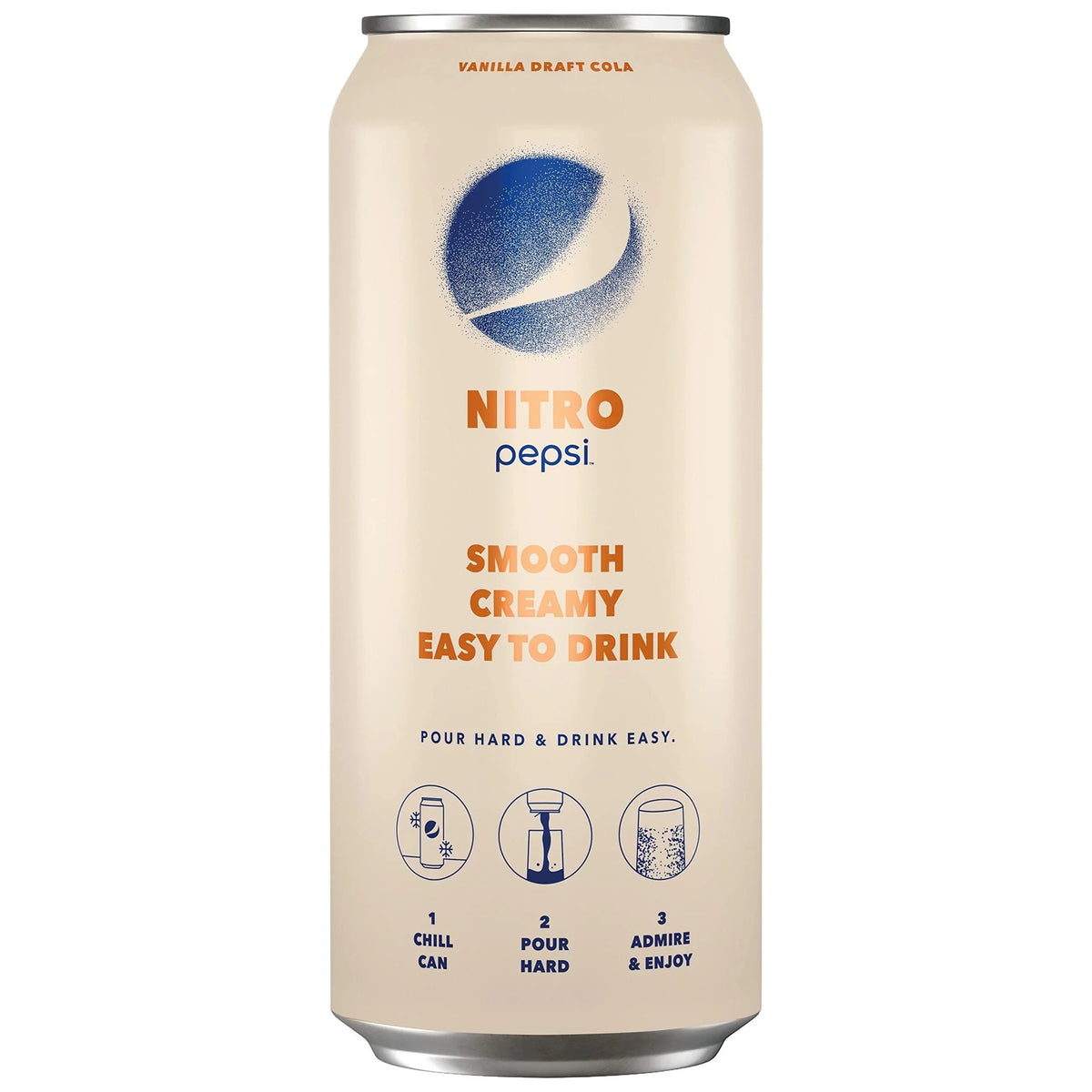 Nitro Pepsi Vanilla Draft Cola