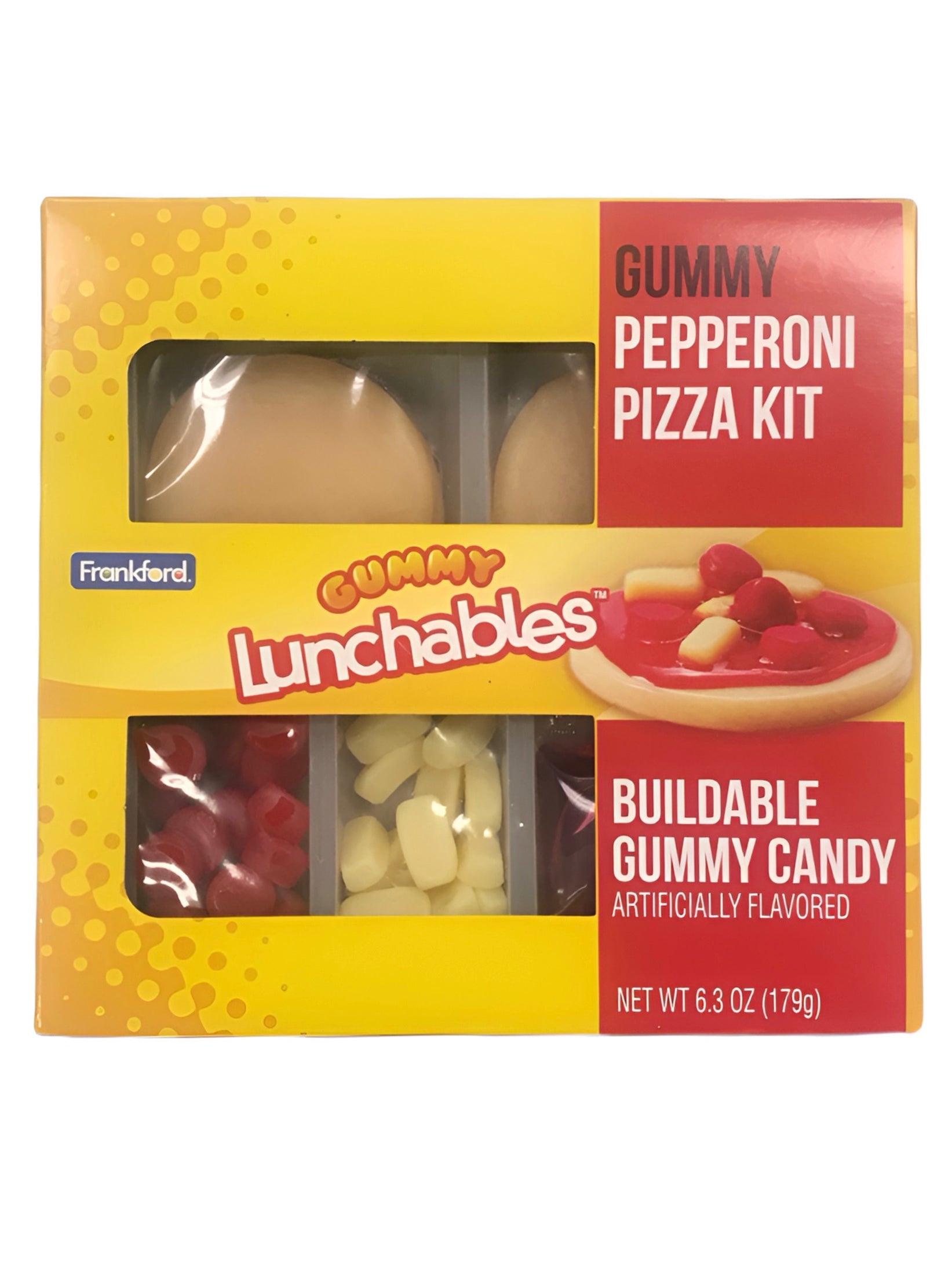 Oscar Mayer Gummy Lunchables Pepperoni Pizza Kit 6.3 OZ