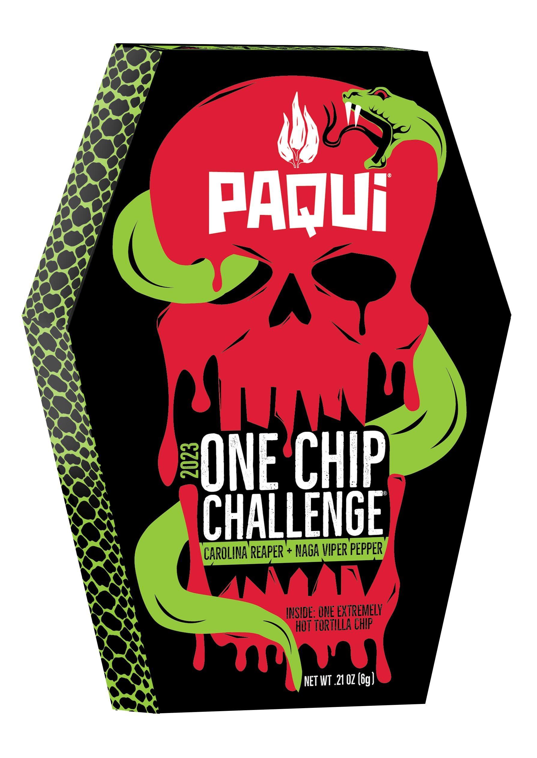 Paqui One Chip Challenge 2023, Hottest Naga Viper Peppers