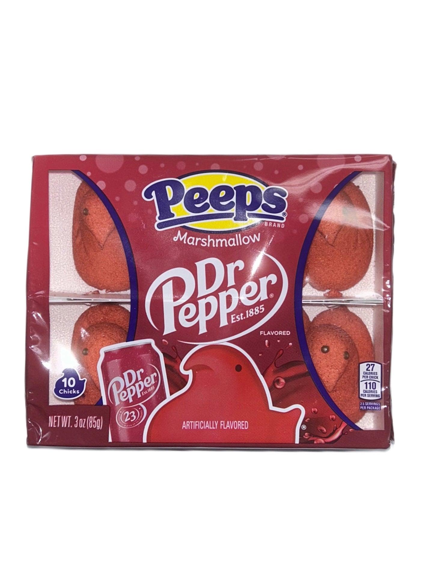 Peeps Marshmallow Easter Candy Dr. Pepper - 10CT - Extreme Snacks