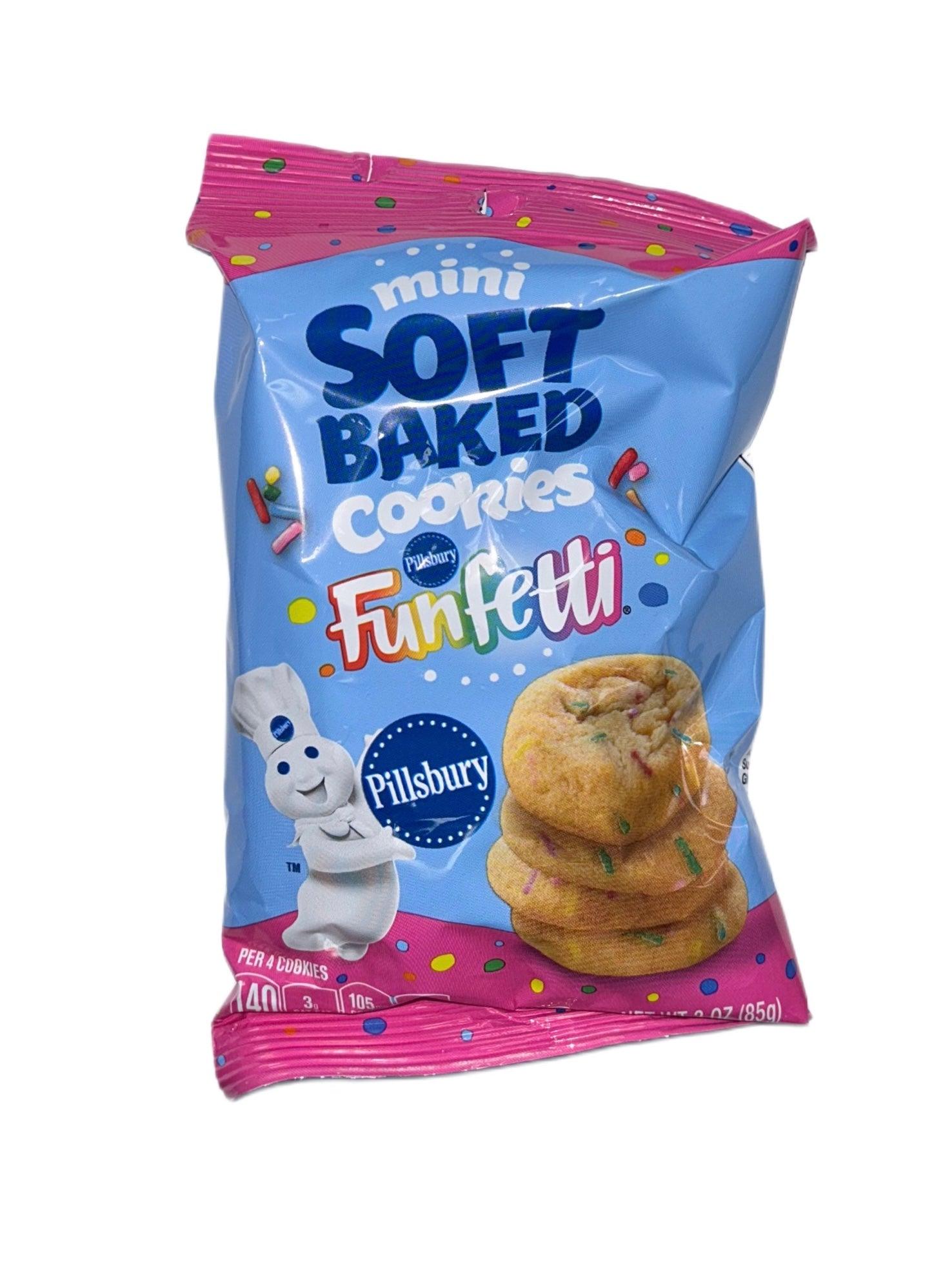 Pillsbury Mini Soft Baked Cookies Confetti 3OZ