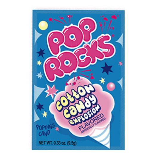 Pop Rocks Cotton Candy 9.5G - Extreme Snacks