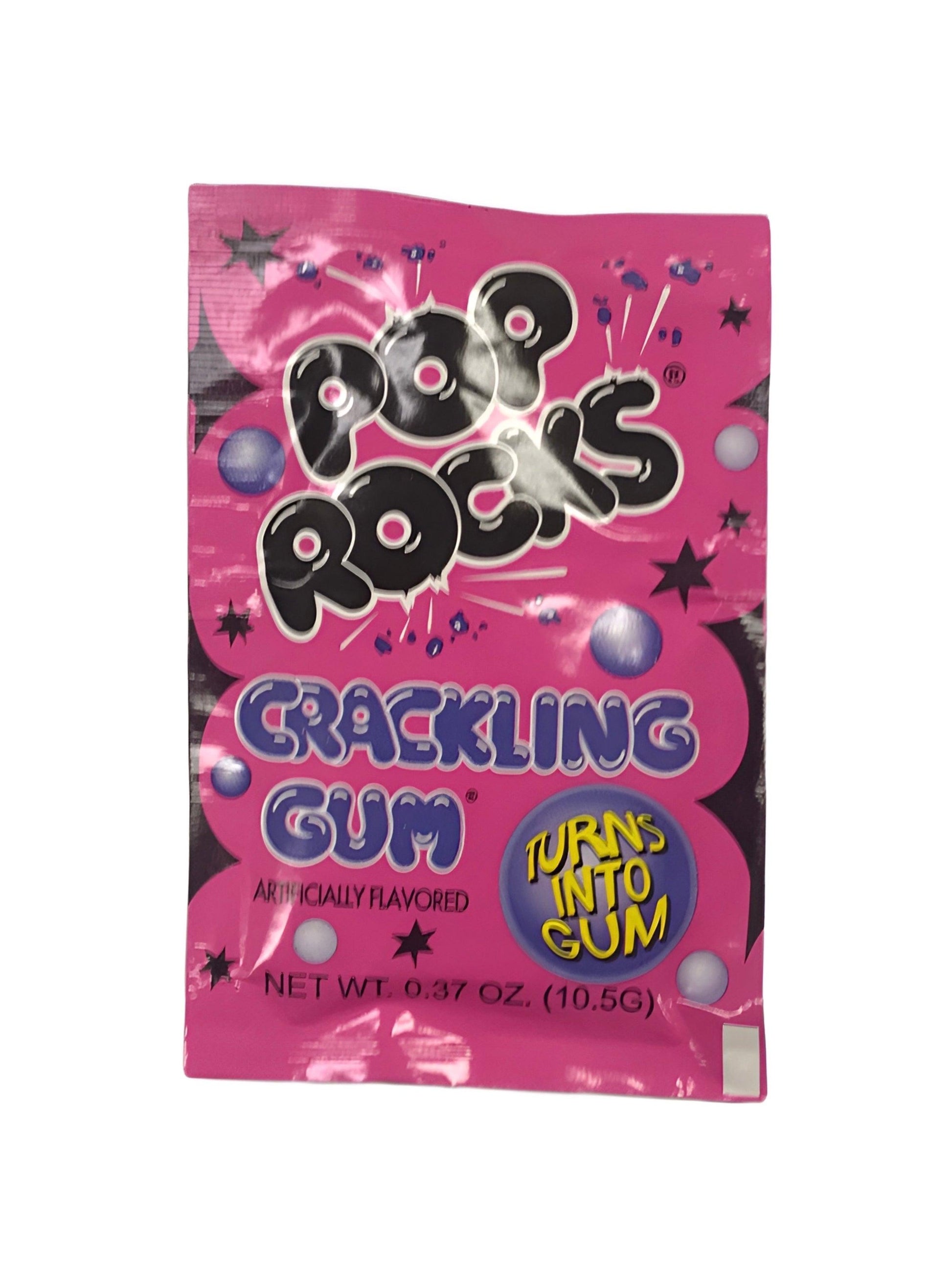 Pop Rocks Crackling Gum 10.5G - Extreme Snacks