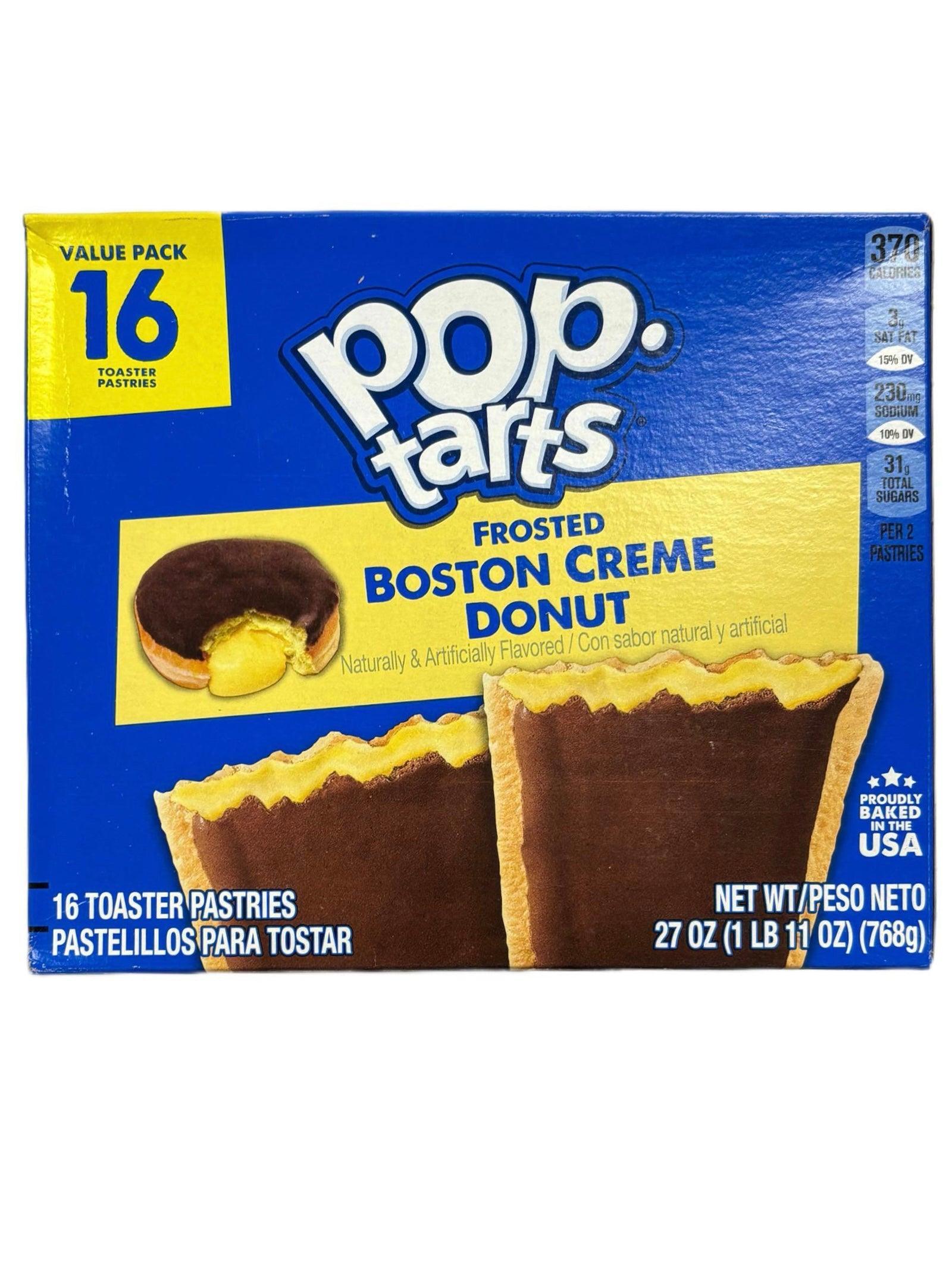 Pop Tarts Frosted Boston Creme Donut 16 Pack