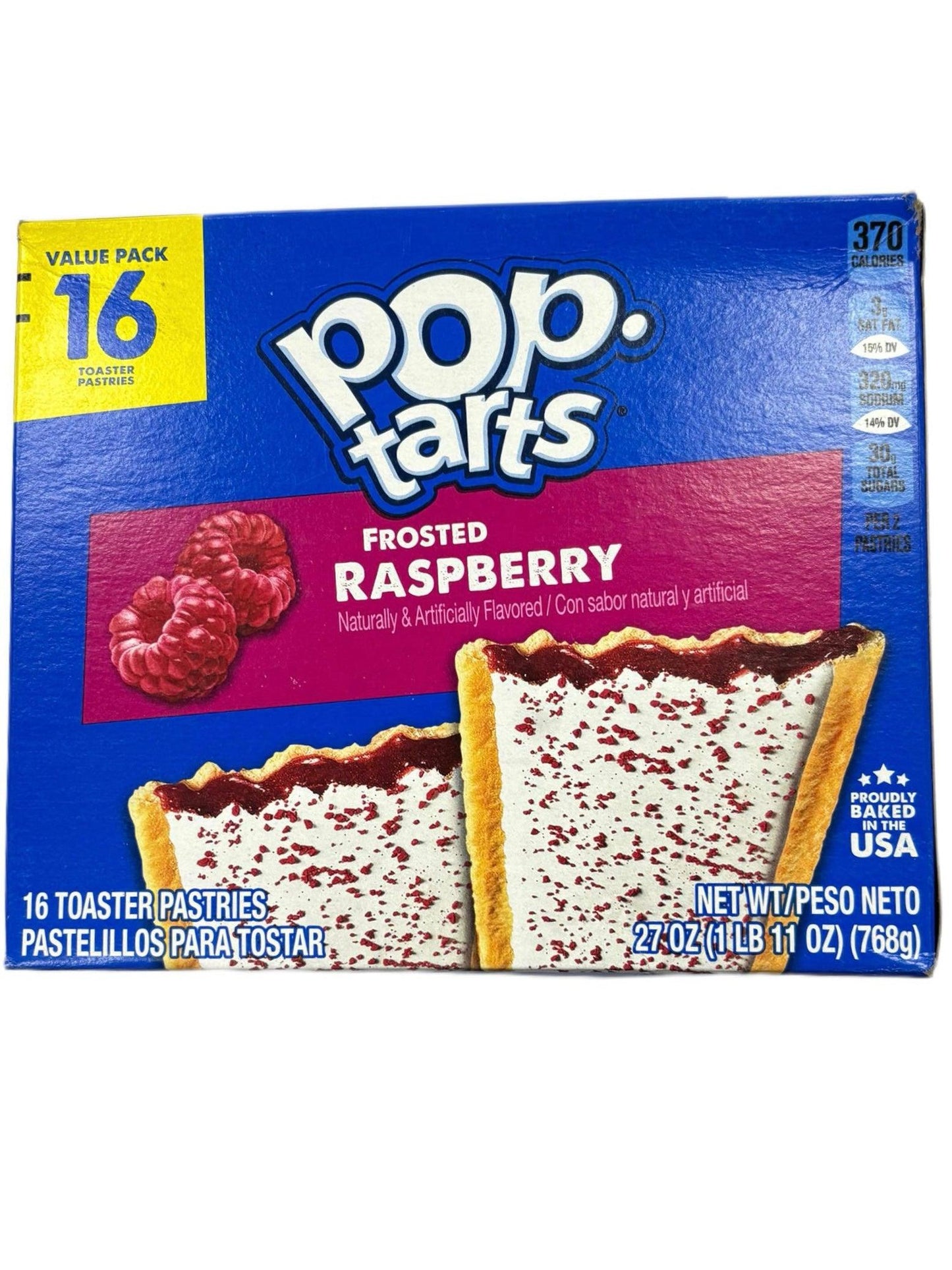 Pop Tarts Frosted Raspberry 16 Pack - Extreme Snacks