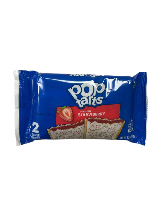 Pop Tarts Frosted Strawberry - 2 Pack - Extreme Snacks