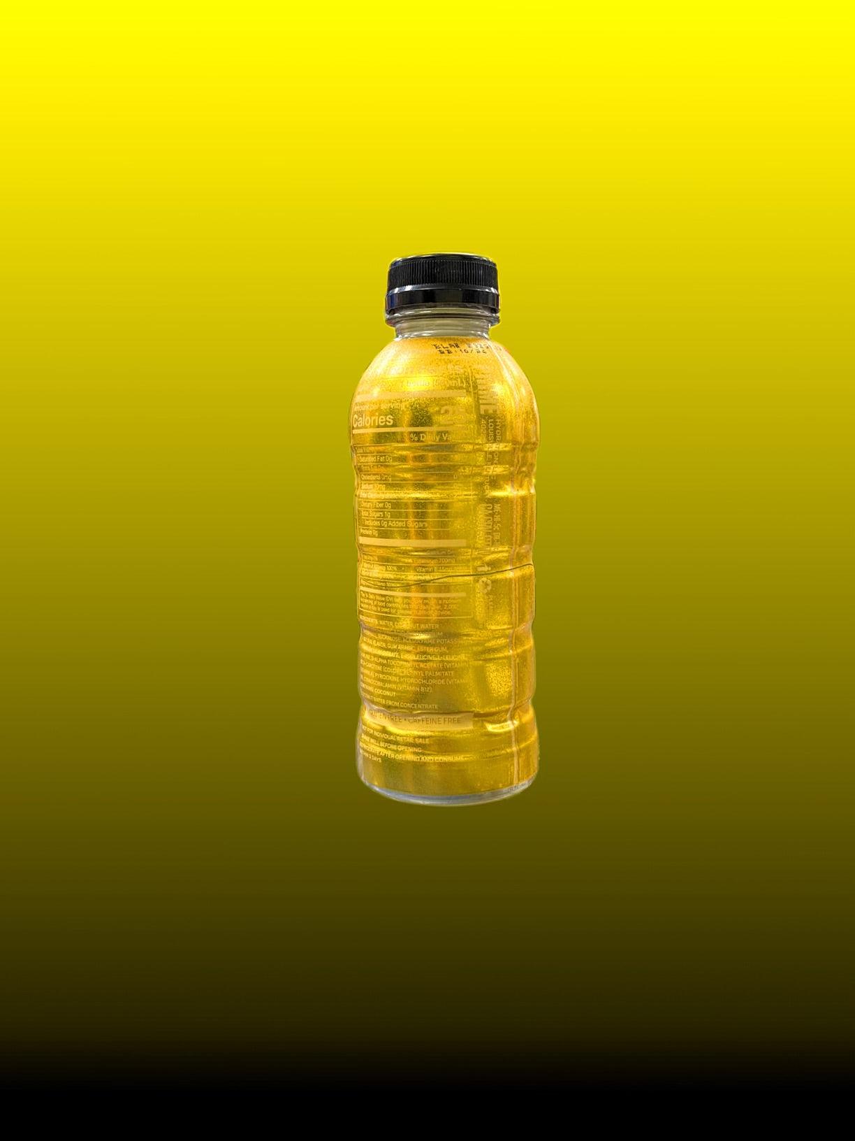 Prime Hydration Gold Bottle 1 Billion New York - Super Rare Collectors Edition Scratched - Extreme Snacks