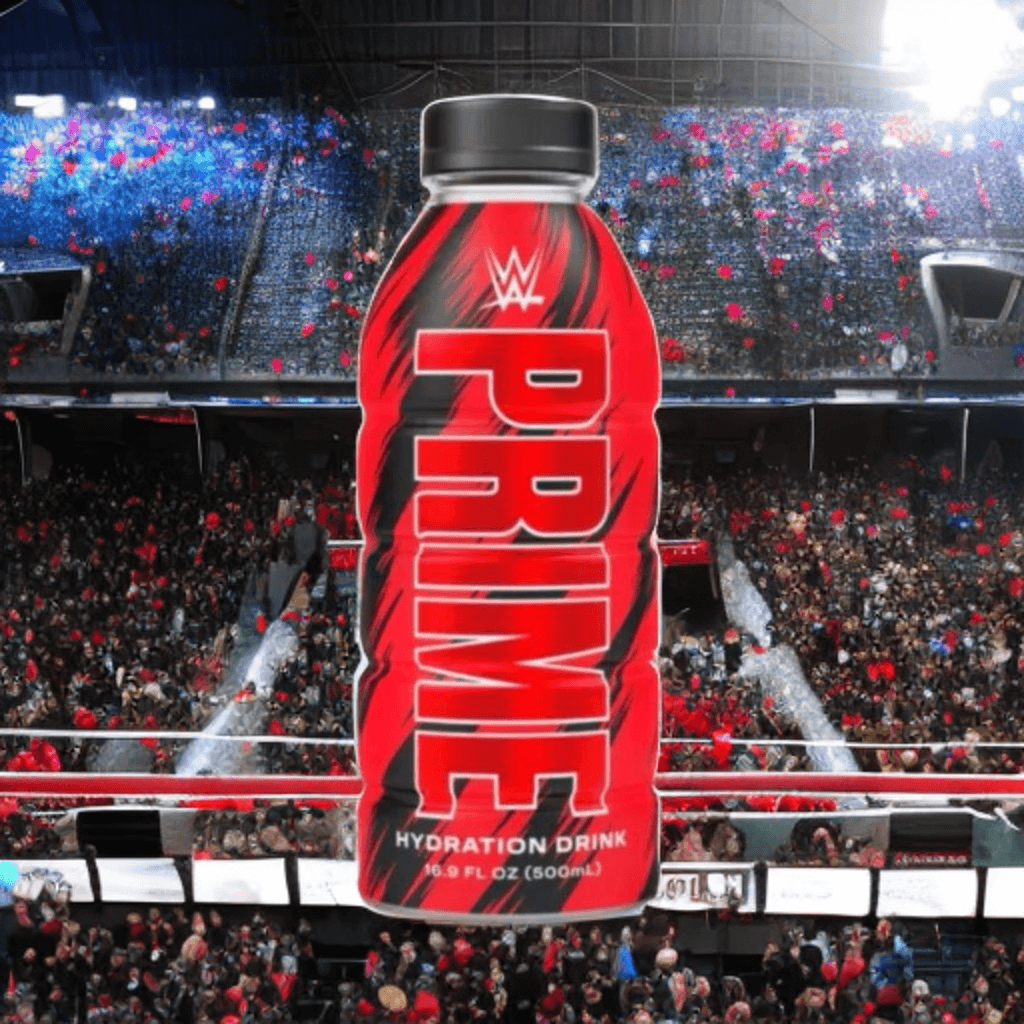 Prime Hydration WWE Black & Red Drink *PRE-ORDER* - Extreme Snacks