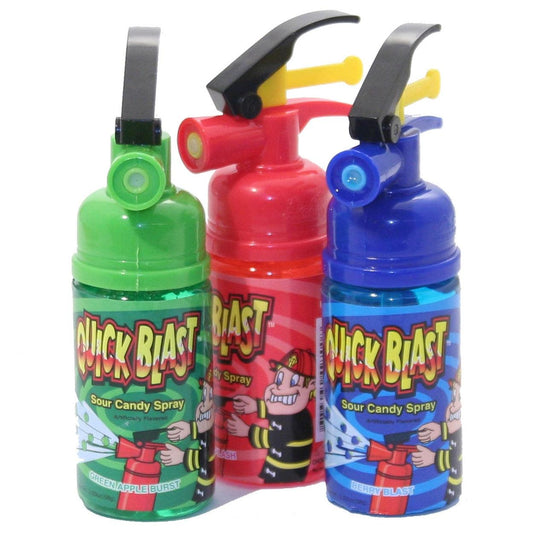 Quick Blast Fire Extinguisher Sour Candy Spray - Extreme Snacks