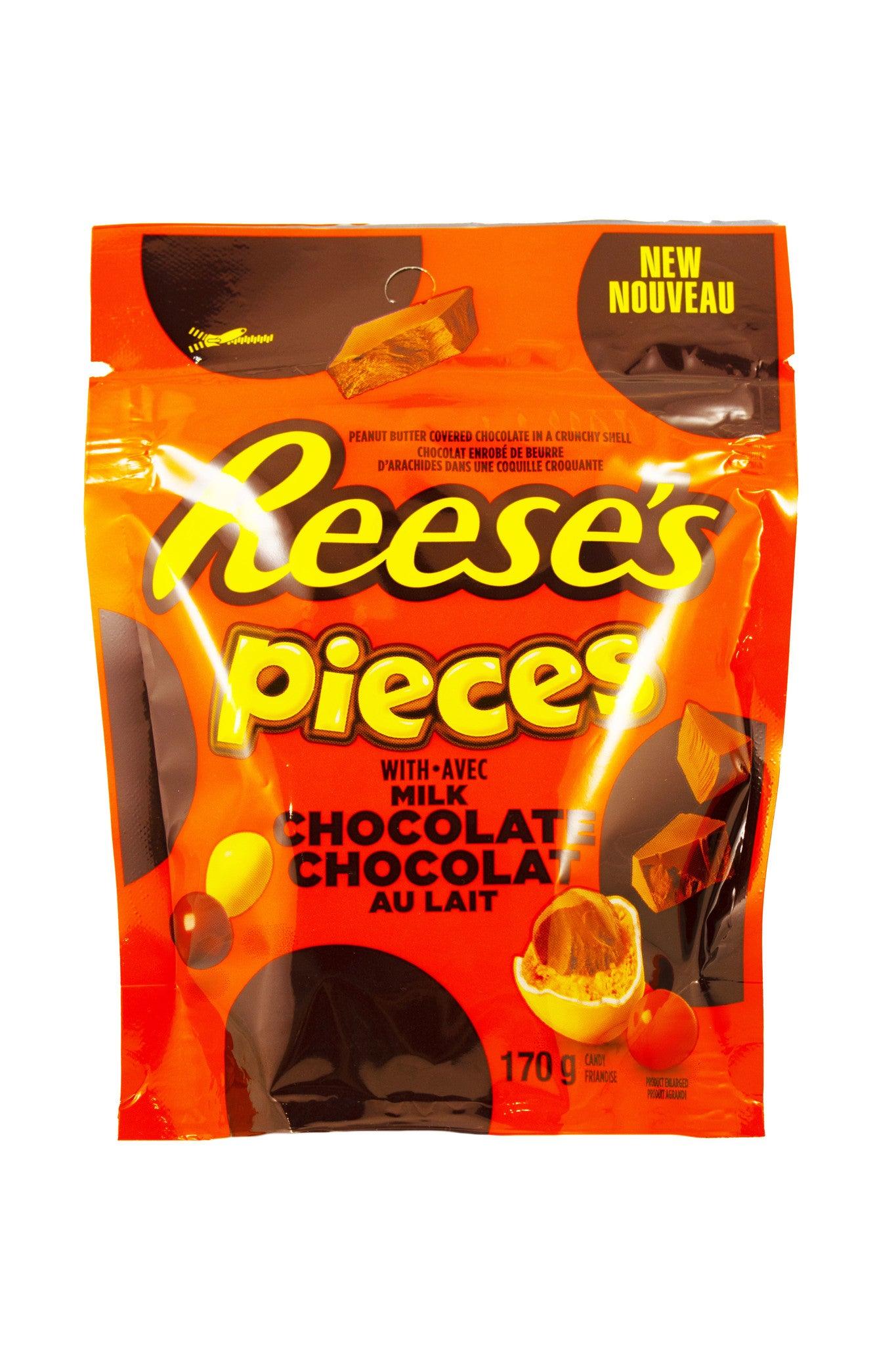 Reese's Pieces Milk Chocolate Bag 170g - Extreme Snacks