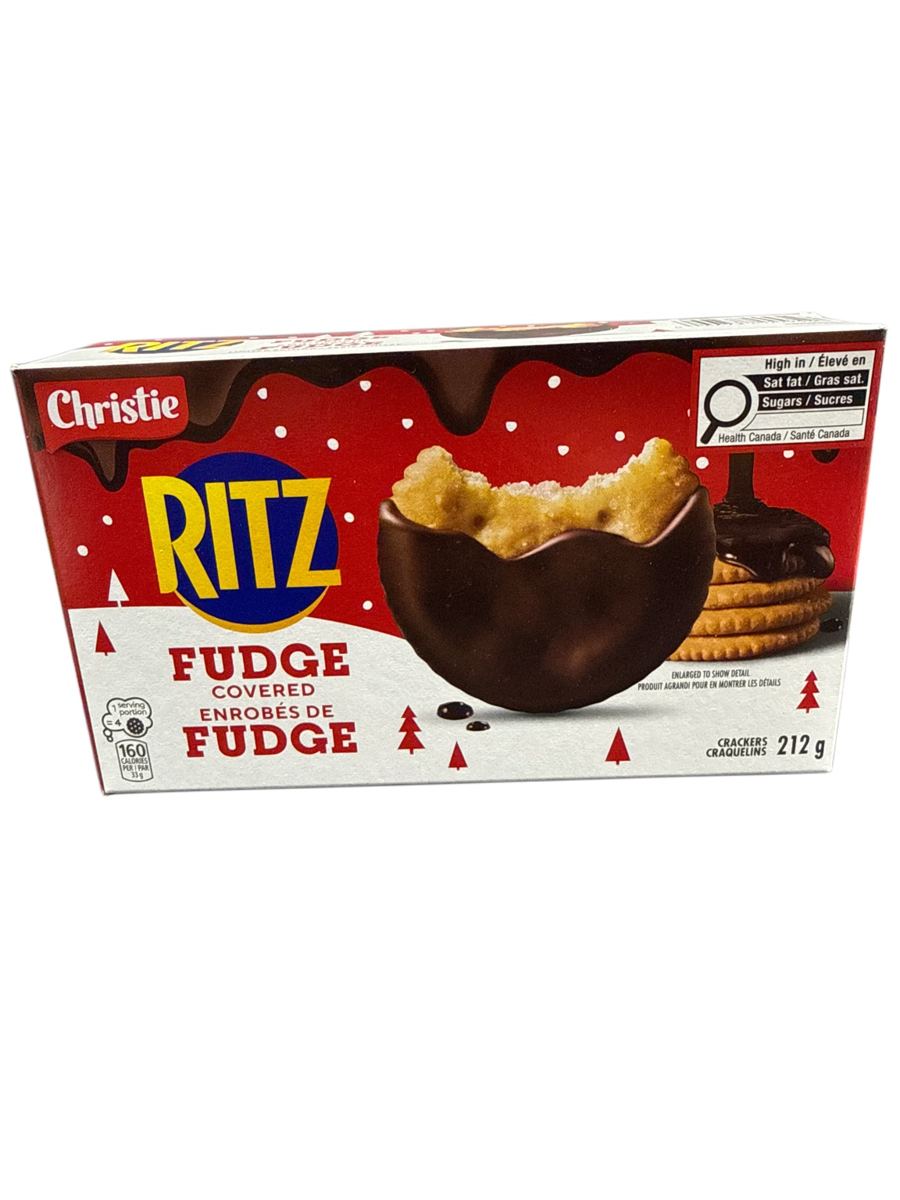 Ritz Fudge Covered Biscuits 212G Canadian Edition packaging image 1