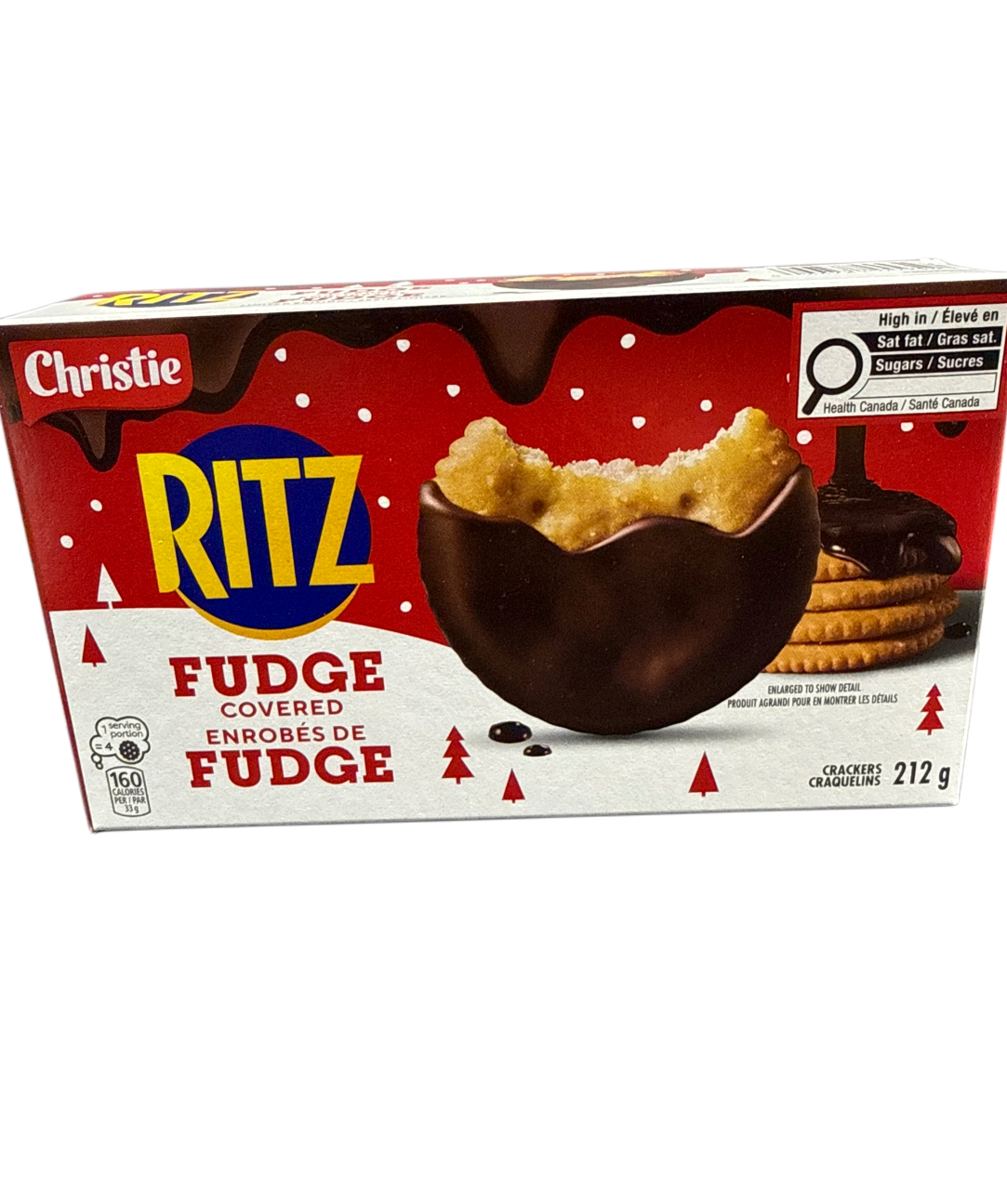 Ritz Fudge Covered Biscuits 212G Canadian Edition packaging image 3