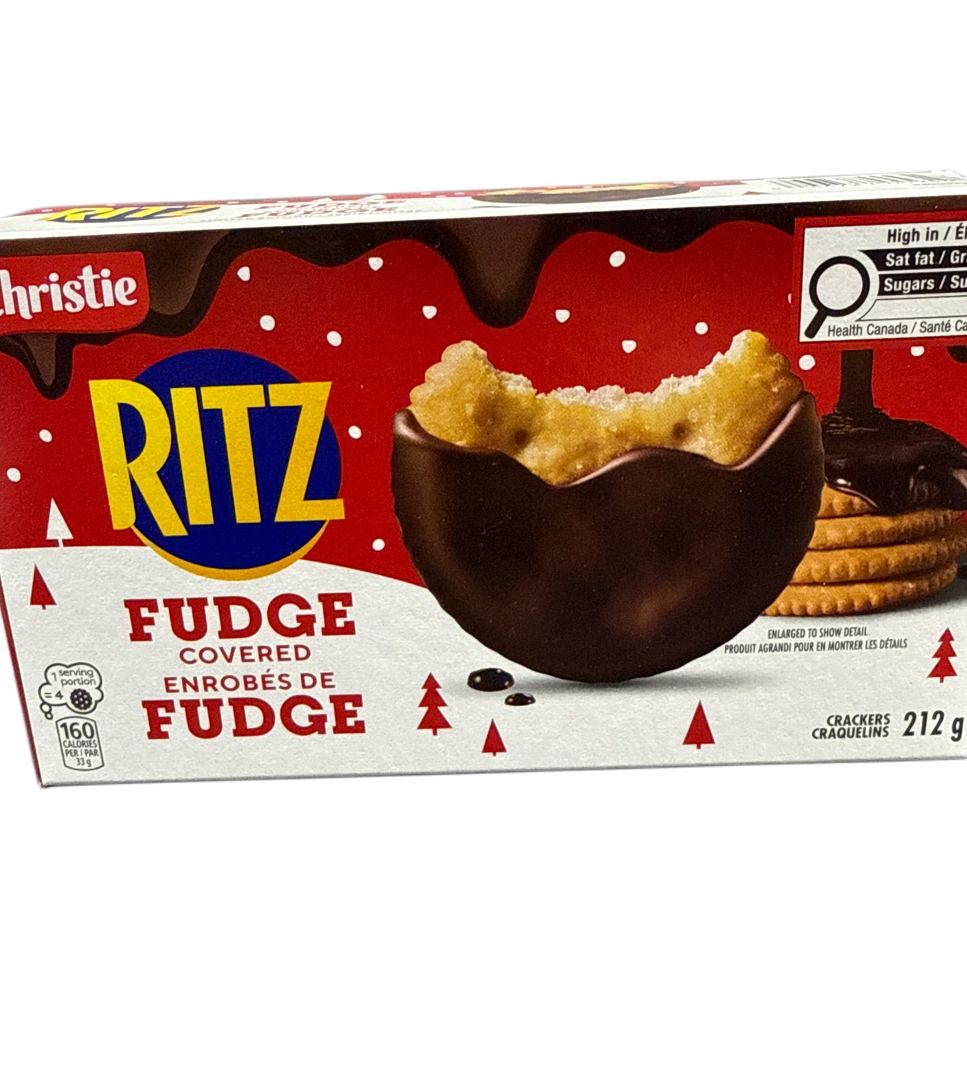 Ritz Fudge Covered Biscuits 212G Canadian Edition packaging image 5