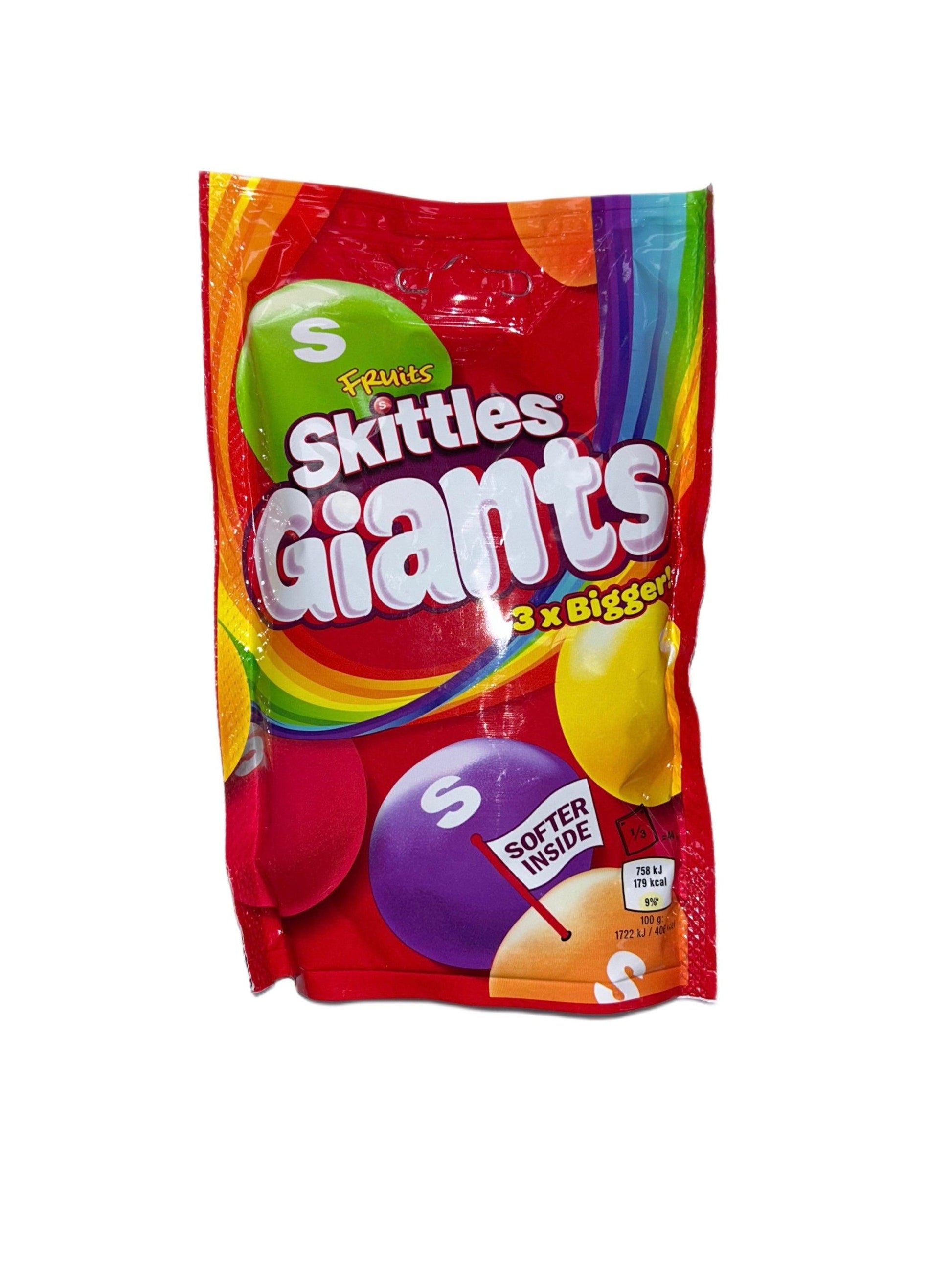 Skittles Giants 125G U.K - Extreme Snacks