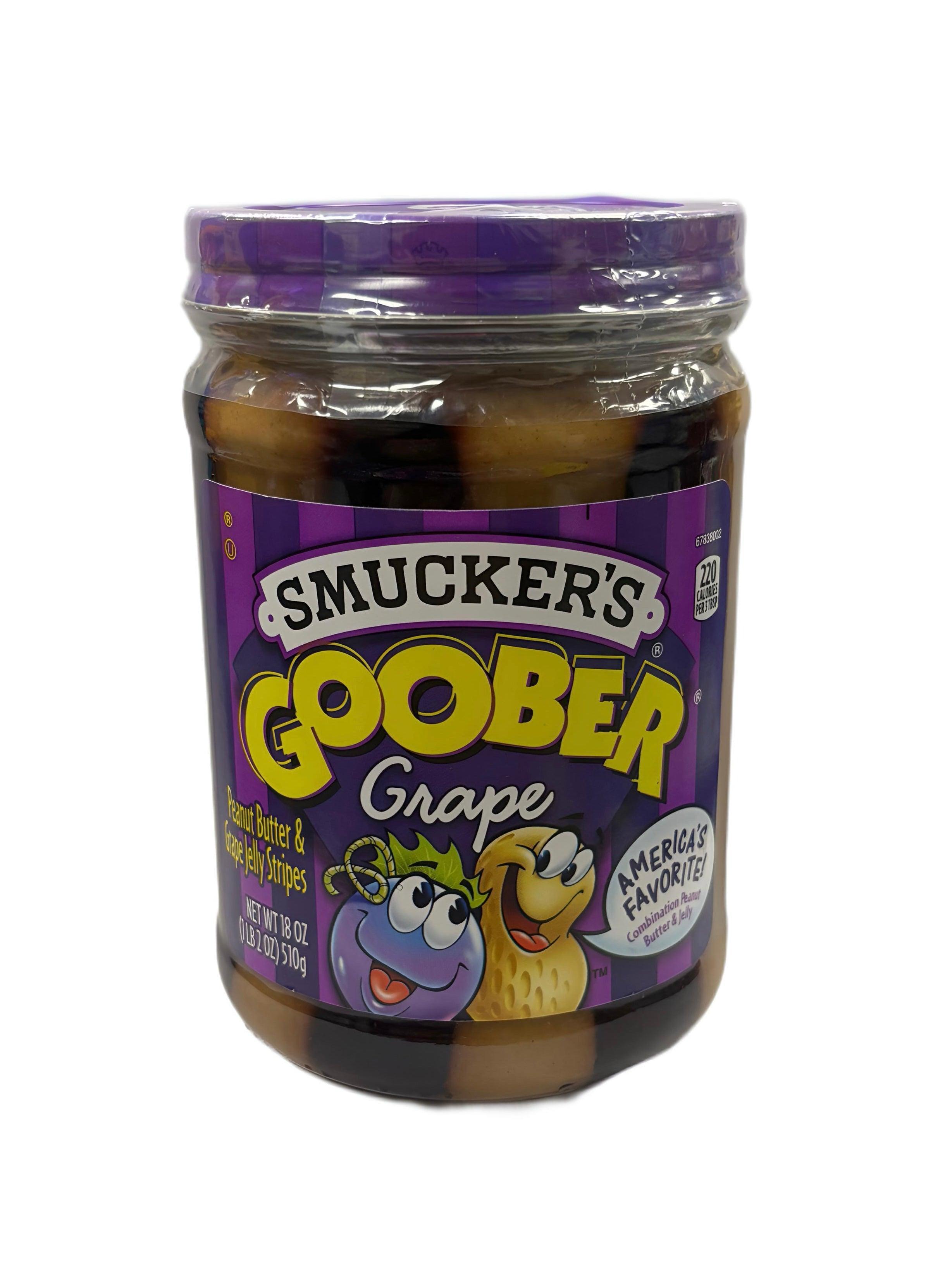 Smucker's Goober Grape Glass Jar 18OZ