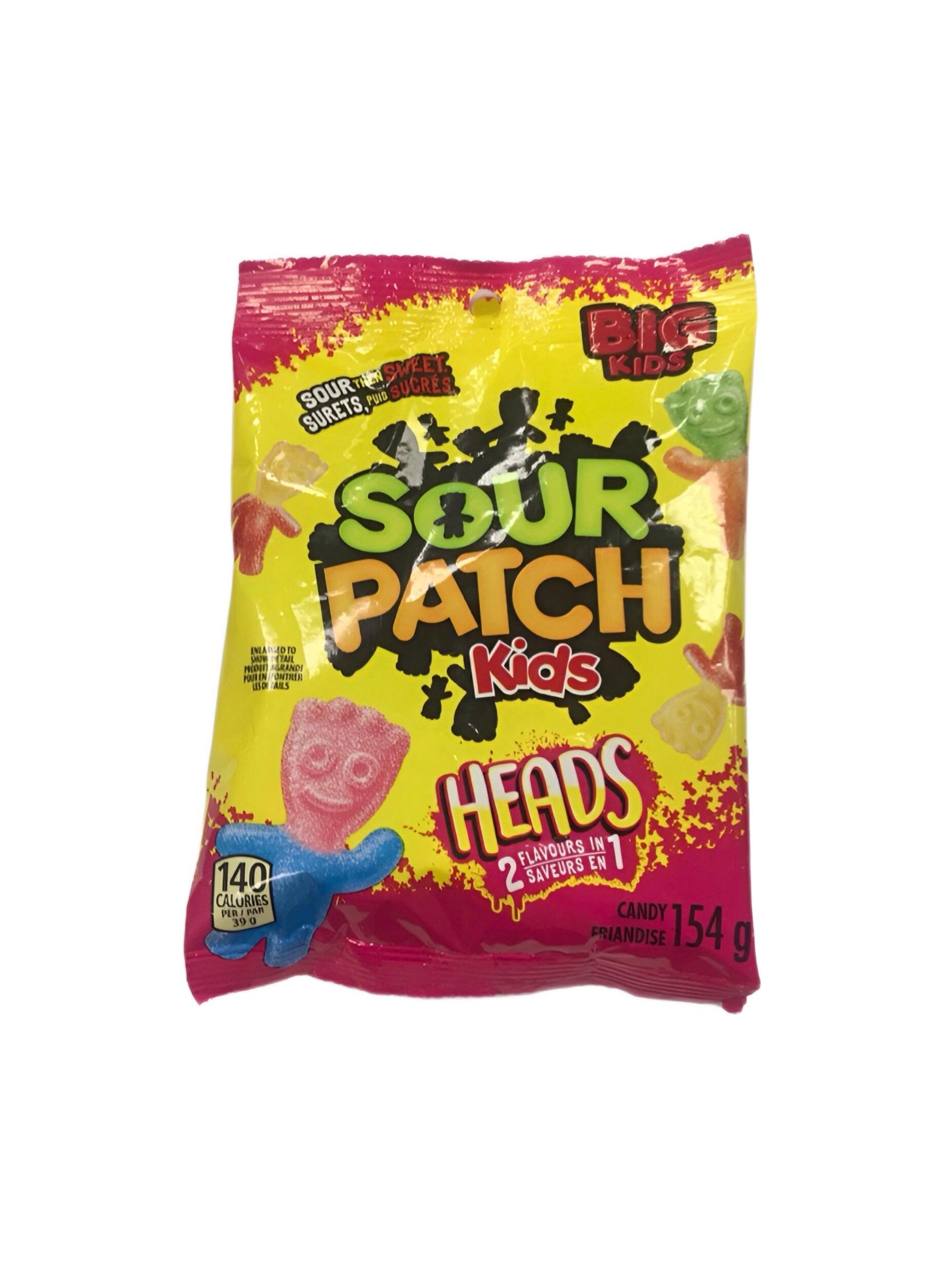 Sour Patch Kids Heads 185G | Tangy & Sweet