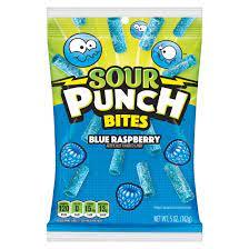 Sour Punch Bites Blue Raspberry Bag - 5oz - Extreme Snacks