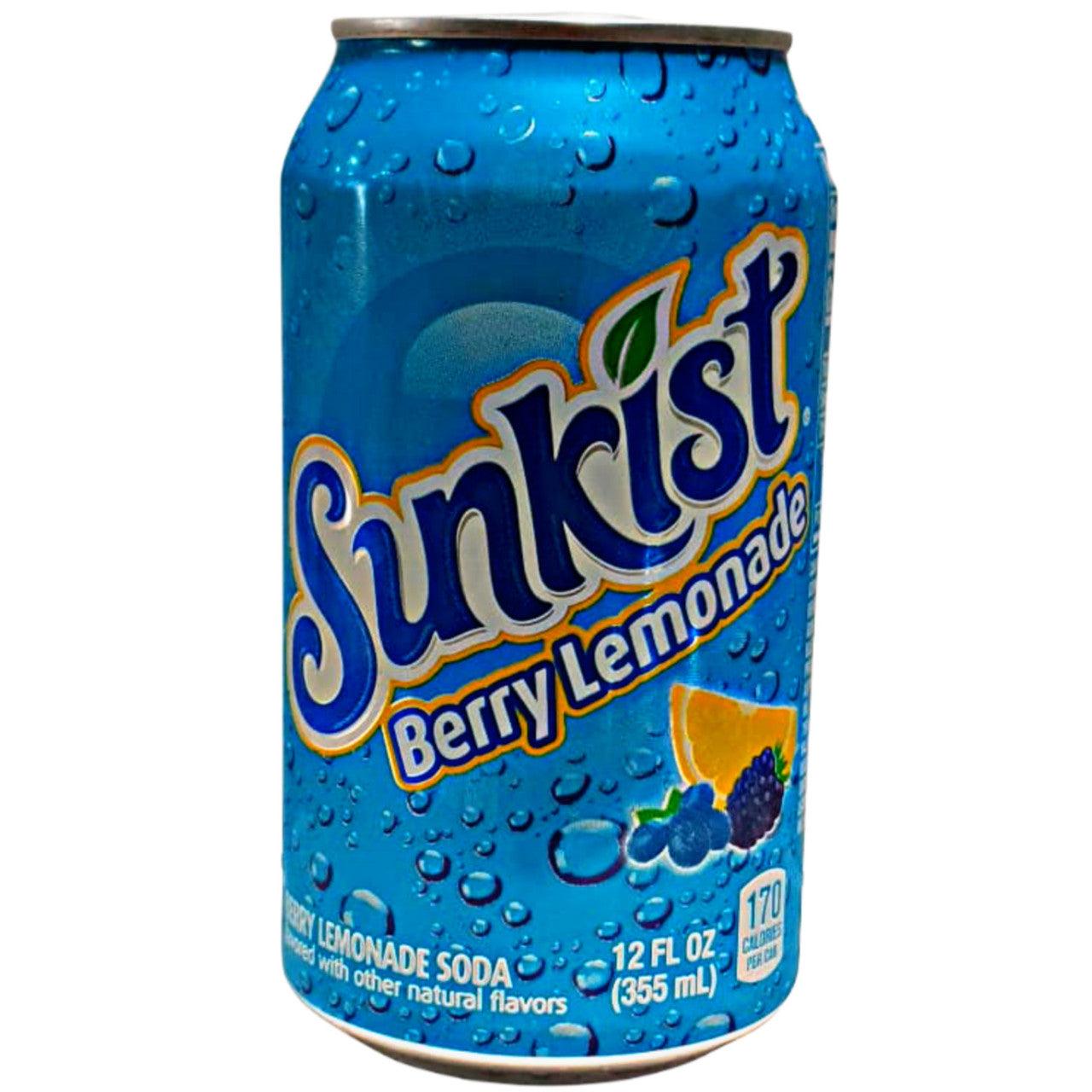 Sunkist Berry Lemonade Can 355ML