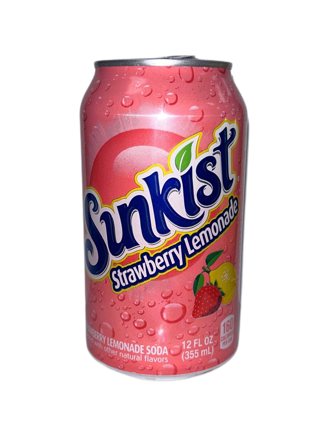 Sunkist Strawberry Lemonade Can 355ML