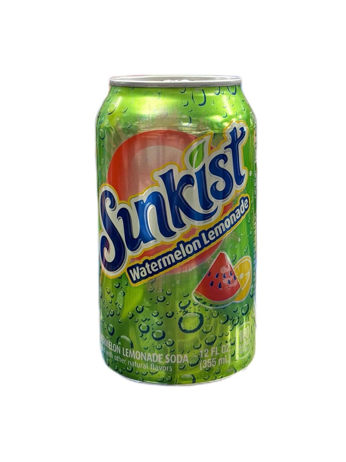 Sunkist Watermelon Lemonade Can 355ML - Extreme Snacks