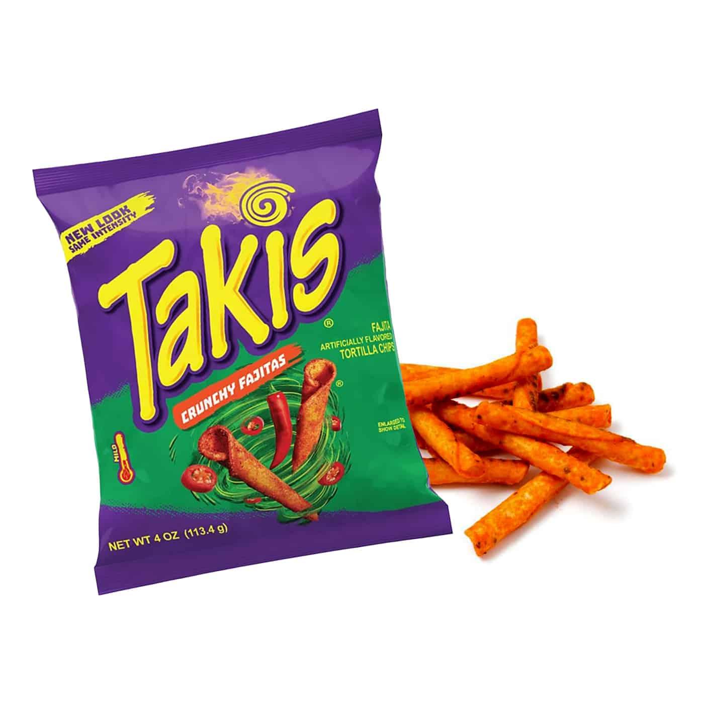 Takis Crunchy Fajitas - 2OZ - Extreme Snacks