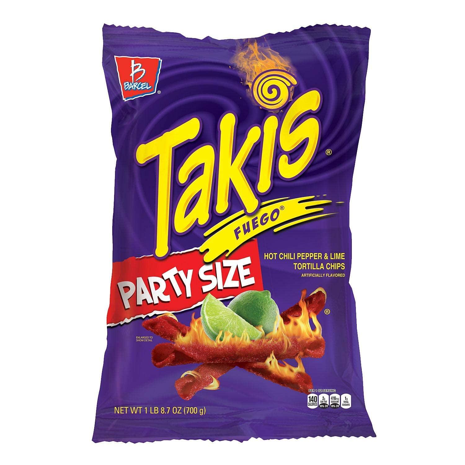 Takis Fuego Party Size - 8.7OZ - Extreme Snacks