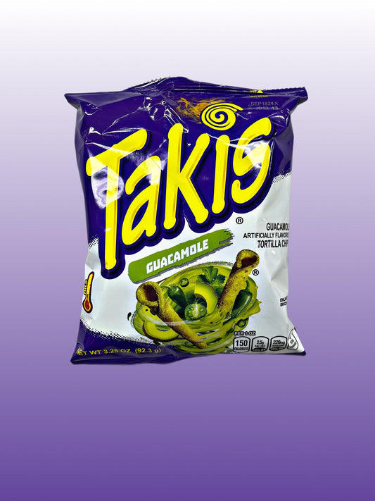 Takis Guacamole Chips 3.25OZ - Mexico Edition - Extreme Snacks