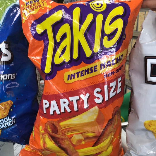 Takis Intense Nacho Non-Spicy Party Size - 8.69OZ - Extreme Snacks