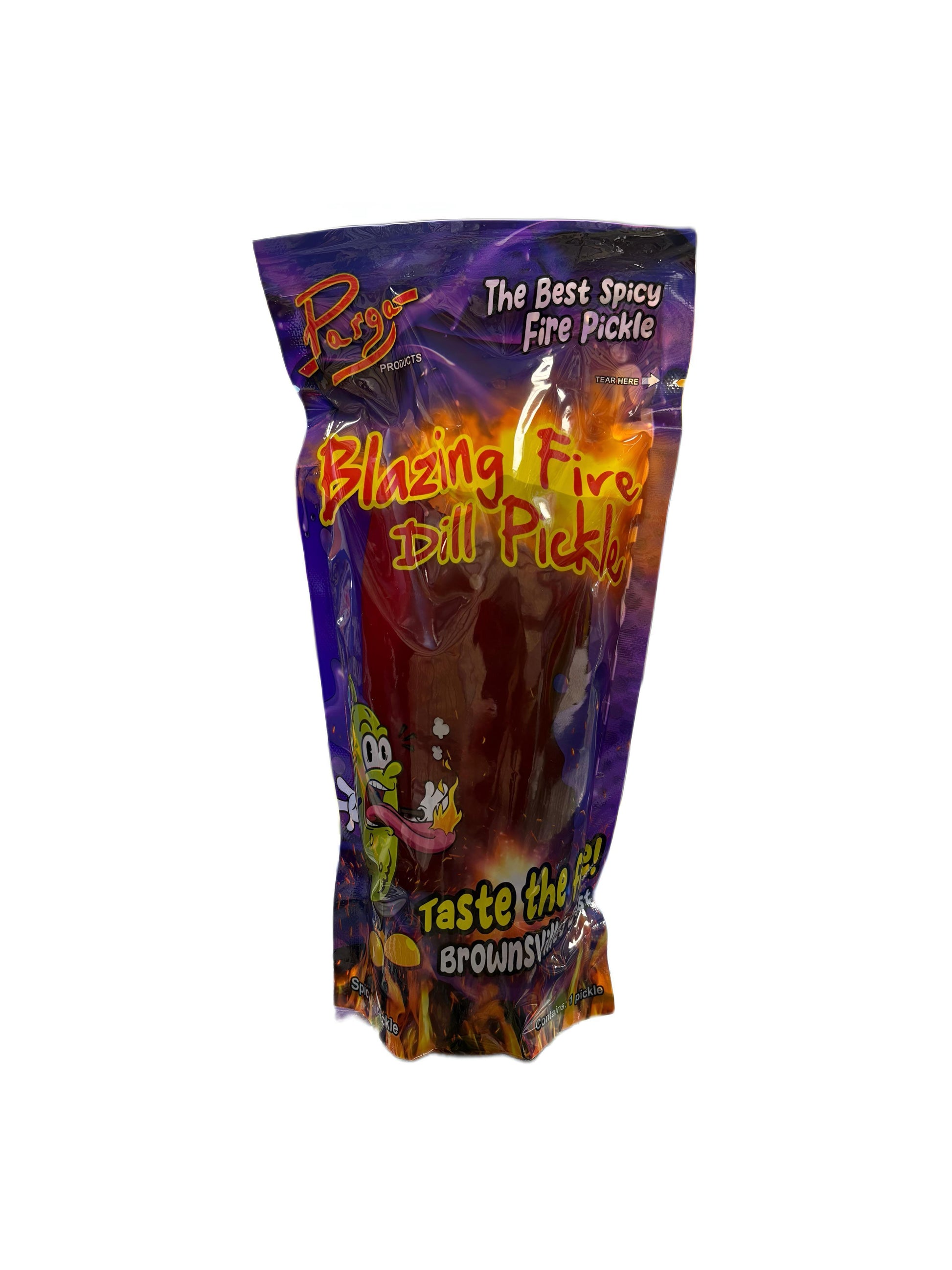 The Best Blazing Fire Dill Pickle - Extreme Snacks