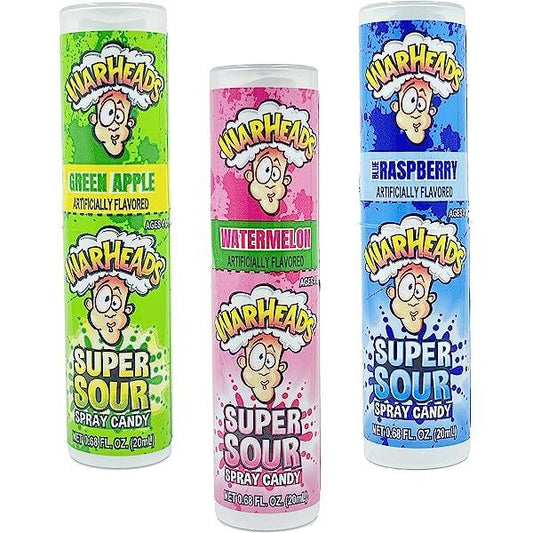 Warheads Super Sour Spray Candy - Extreme Snacks